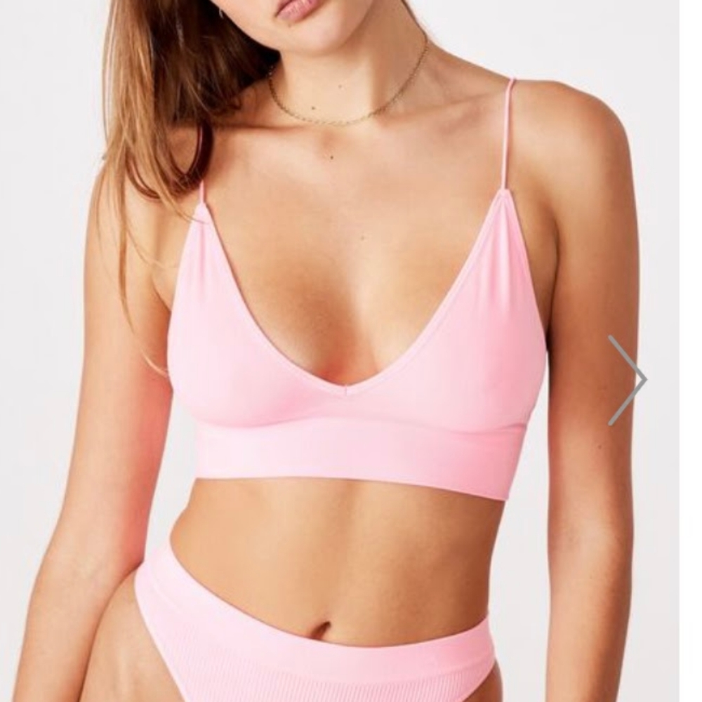 Pink Sports Bra (Cotton On) New w/ Tags